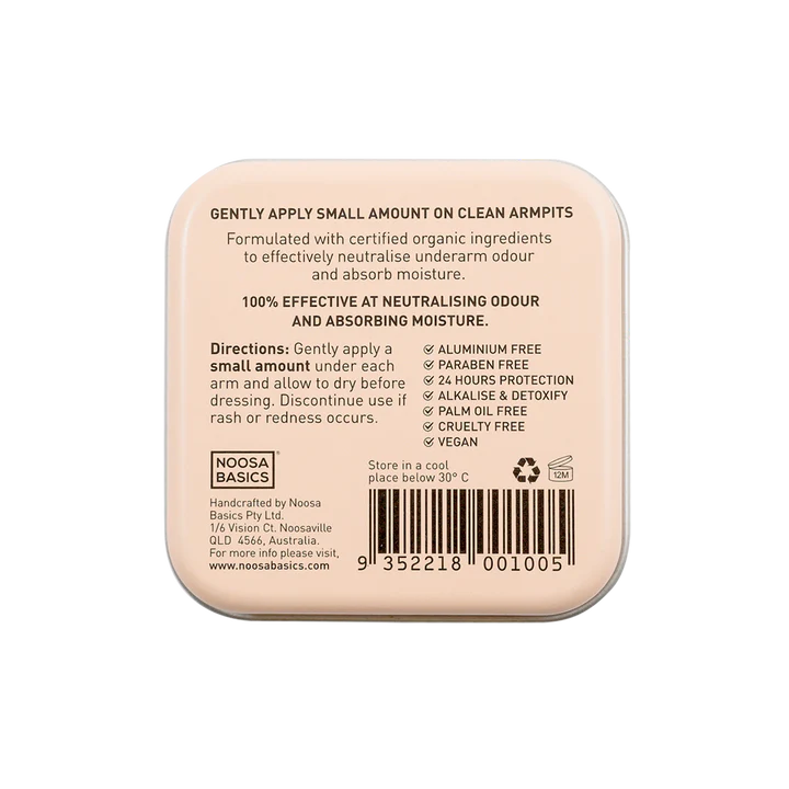 Noosa Basics Organic Deodorant | Coconut and Vanilla