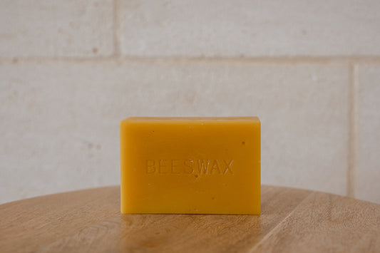Beeswax used in natural lip balm
